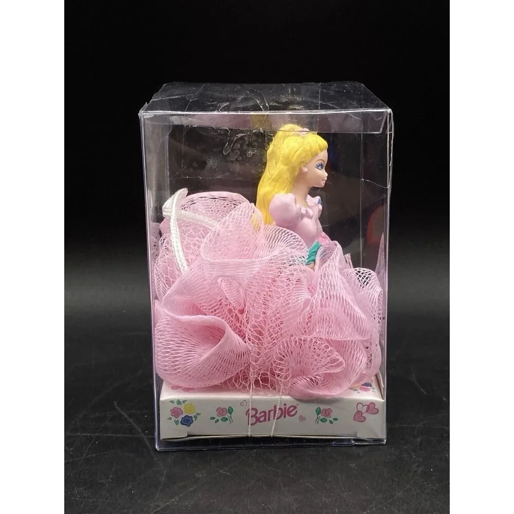 BARBIE Bath & Body Sponge 1997 New In Box Loofah